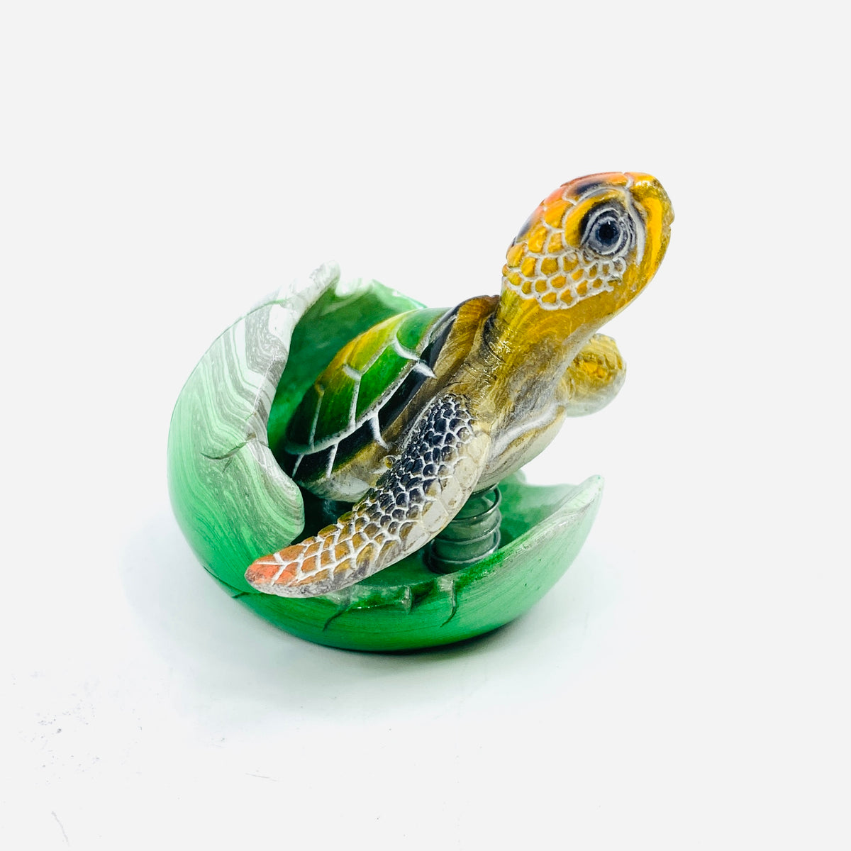 Blue Hatchling Bobble-Head Décor