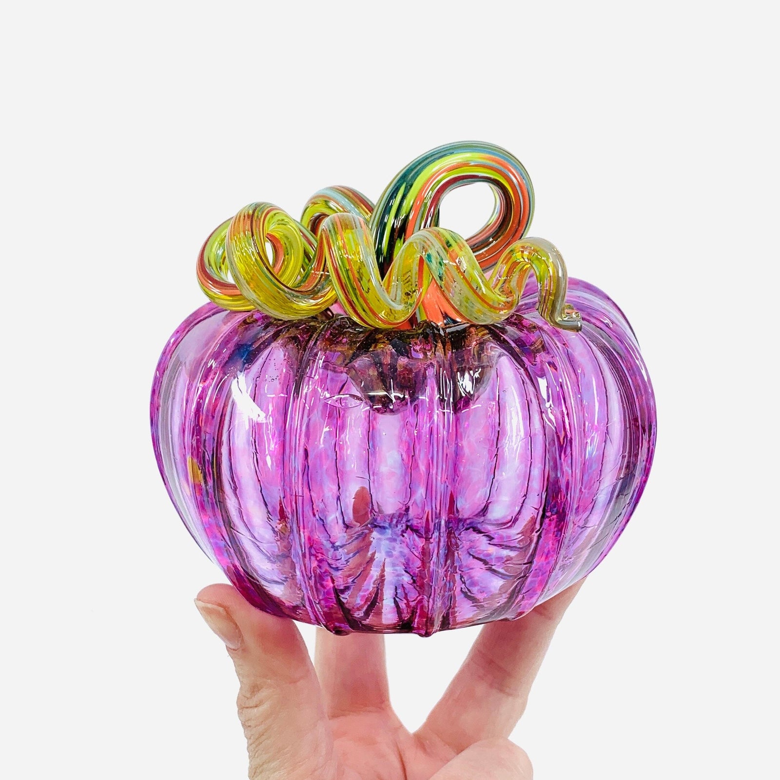 Daily Pumpkin 962 Squat Gabby Luke Adams Glass Blowing Studio 
