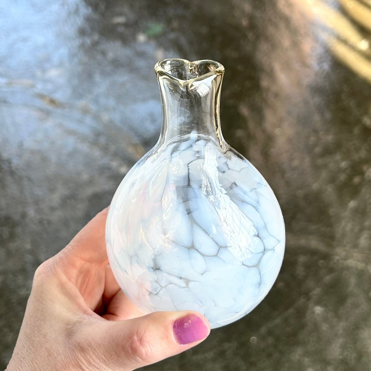 Daily Pumpkin 3600 Heart Vase Gabby Henrietta Glass 