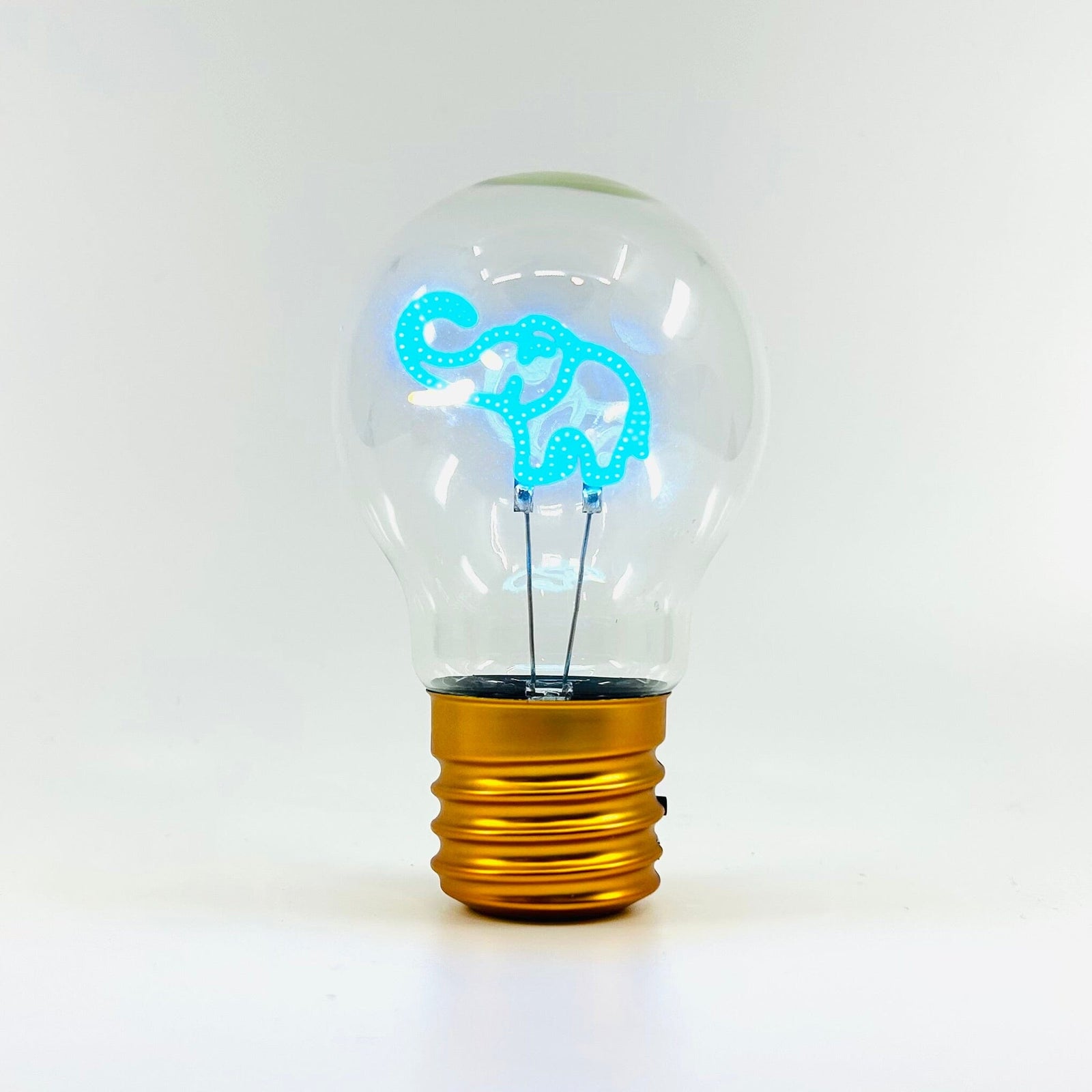 Neon Elephant Lightbulb 29TONIGHT 