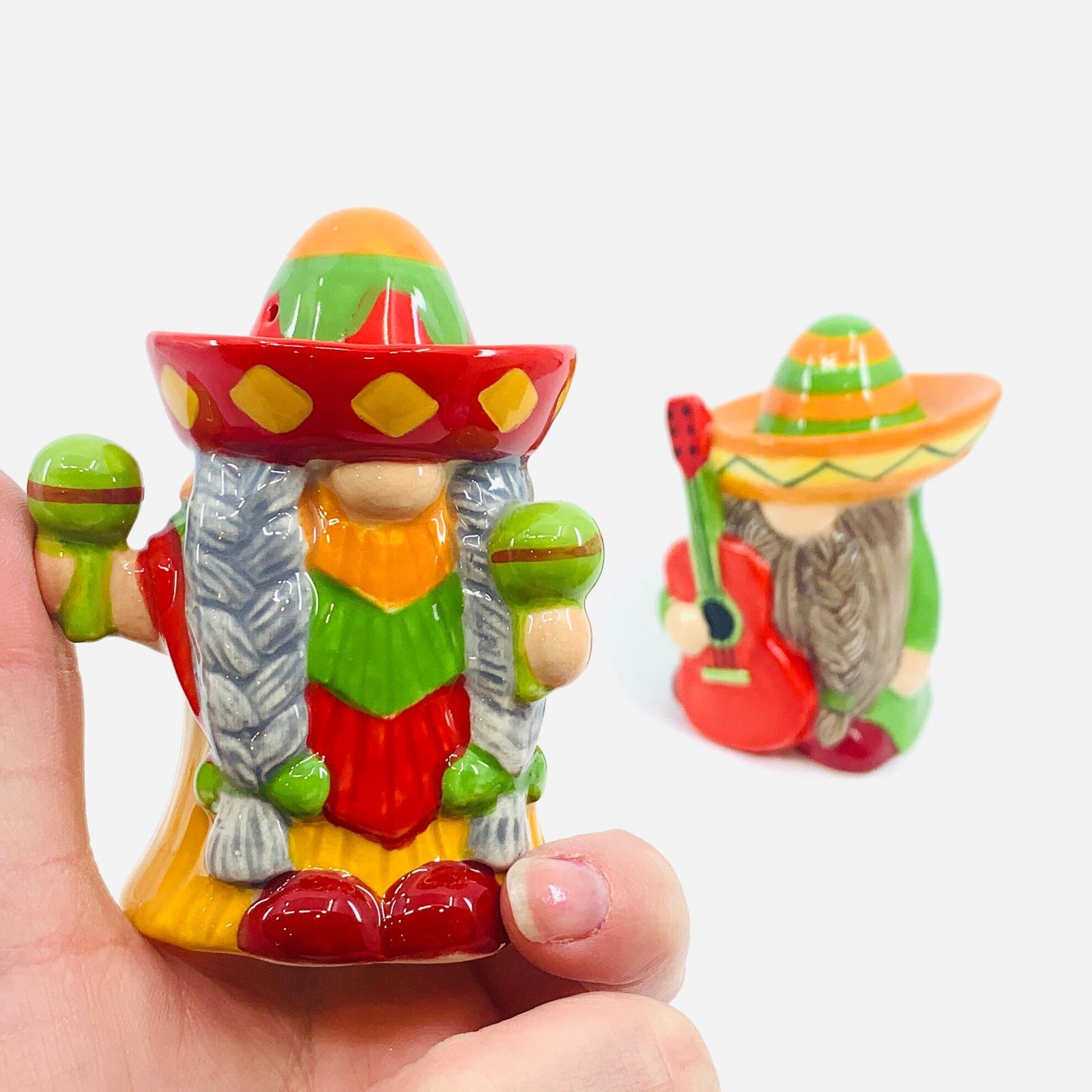 Cinco de Mayo Gnome Salt and Pepper Shakers COSMOS 