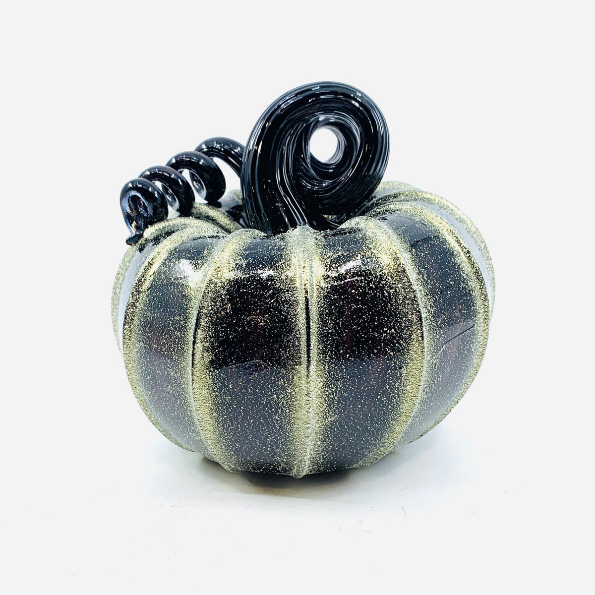 Daily Pumpkin 223 Fall Shimmer Squat Daily Pumpkin Luke Adams Glass Blowing Studio 