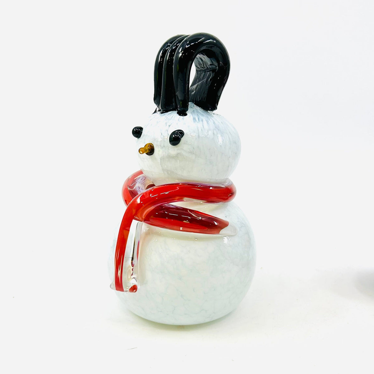 Daily Pumpkin 1889 Snowman “Elvis” Gabby Luke Adams Glass Blowing Studio 
