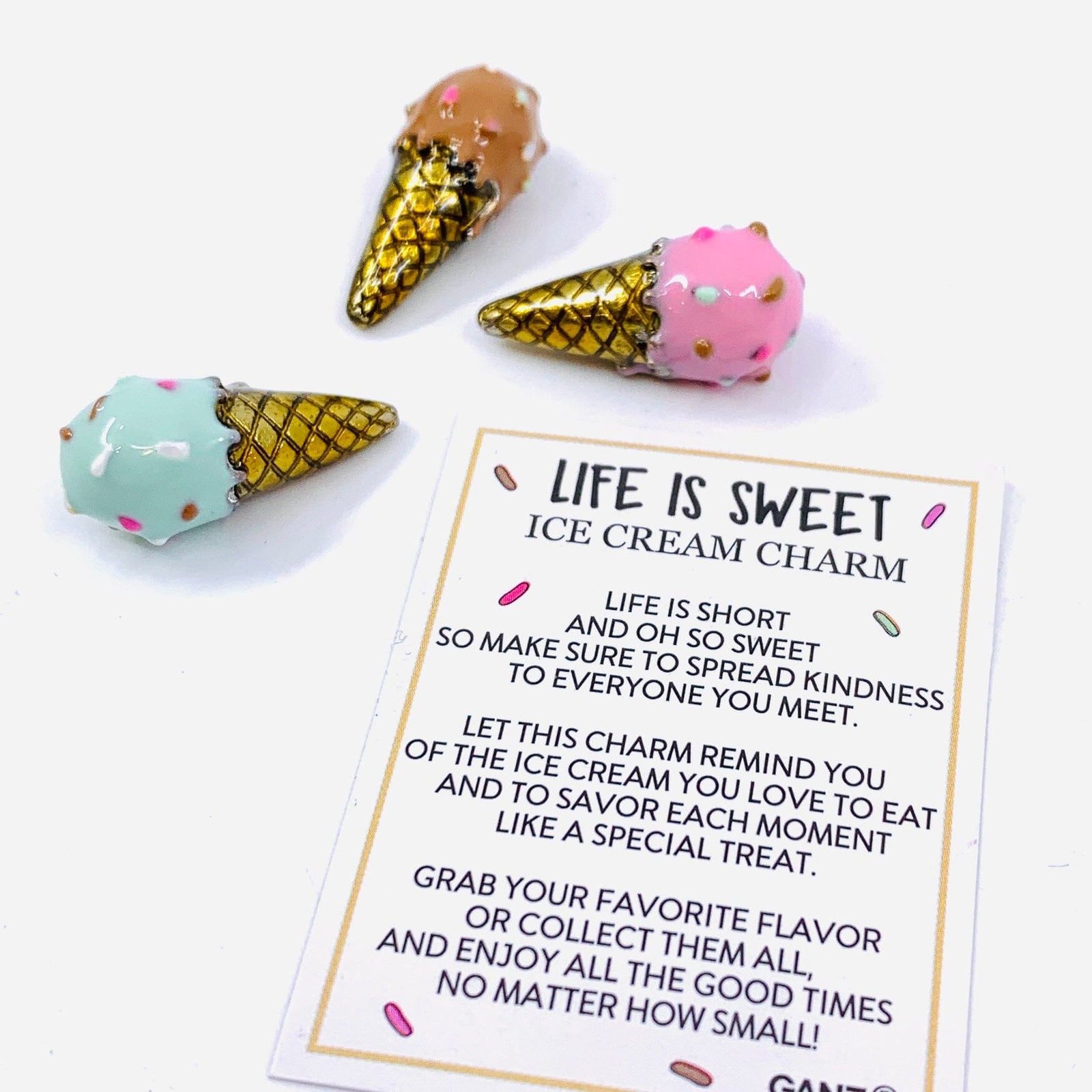 Life is Sweet Charm - PT162 Miniature GANZ 