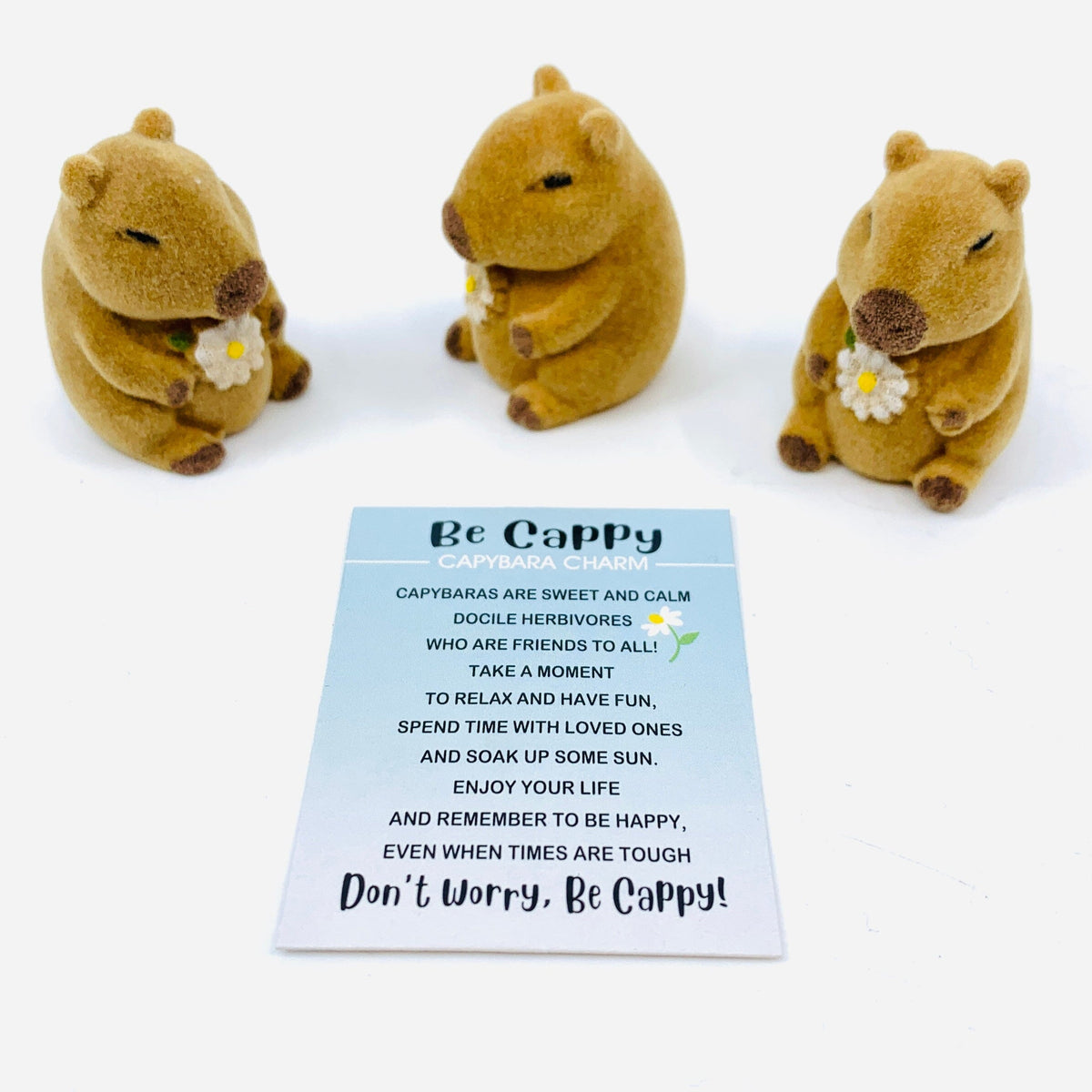 Be Cappy Capybara Pocket Charm - PT191 GANZ 