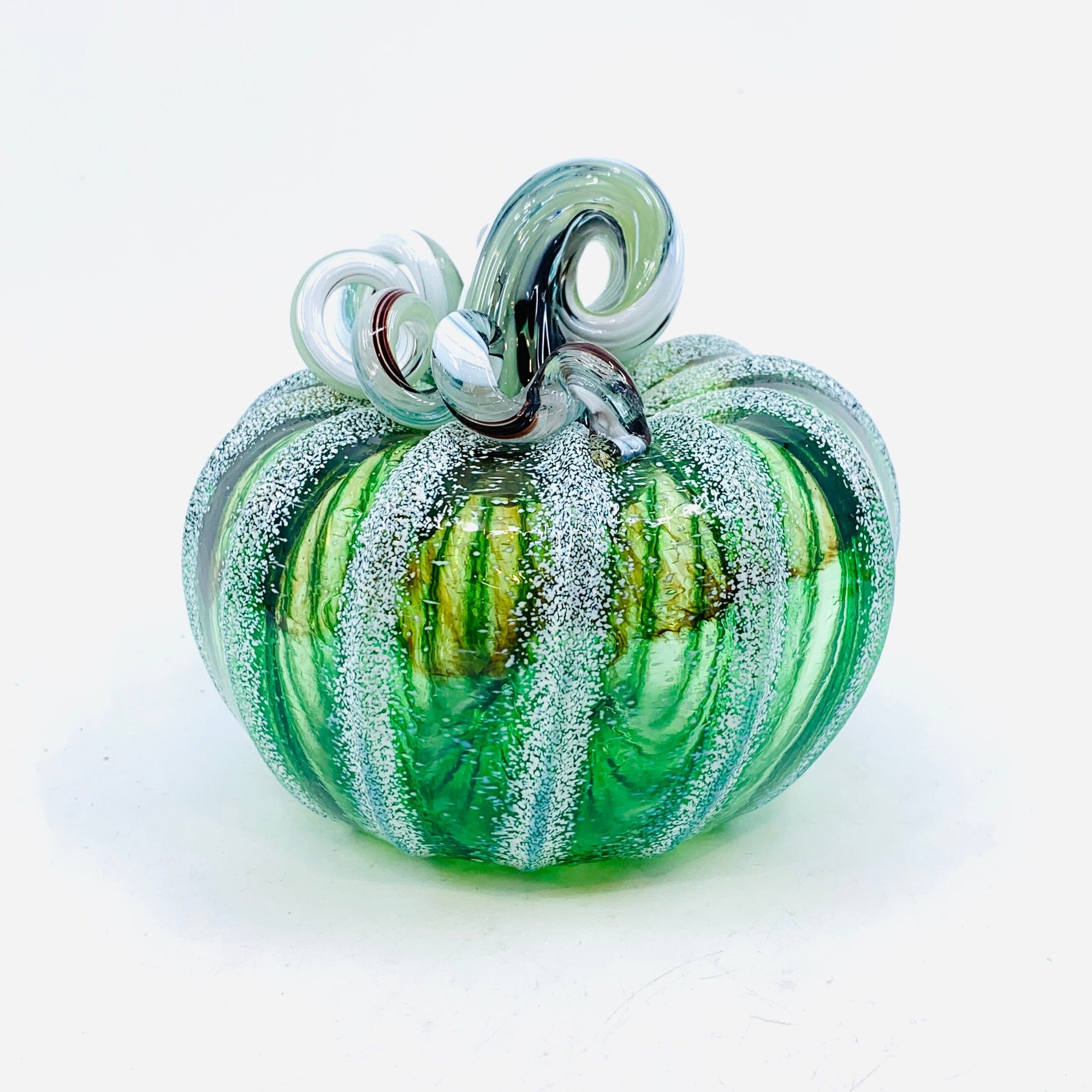 Daily Pumpkin 1923 Snowfall Squat Gabby Luke Adams Glass Blowing Studio 