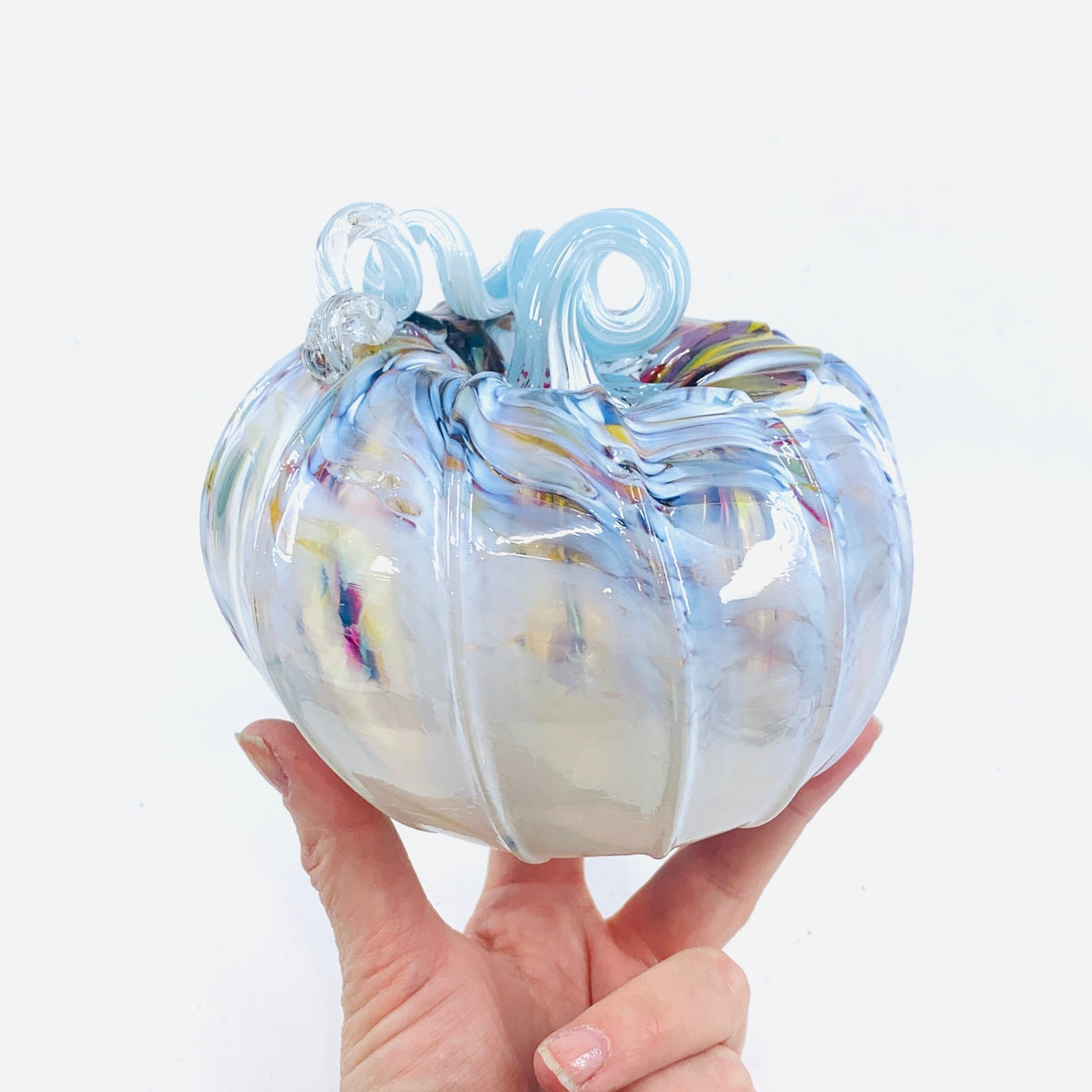 Daily Pumpkin 3474 Squat Gabby Luke Adams Glass Blowing Studio 