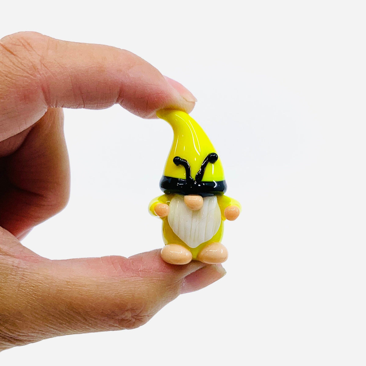 Glass Worker Bee Gnomes Miniature Alex 