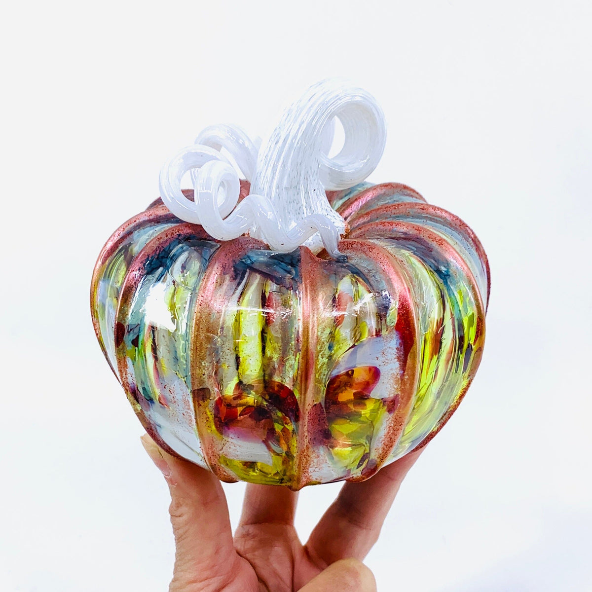 Daily Pumpkin 1107 Holiday Squat Gabby Luke Adams Glass Blowing Studio 