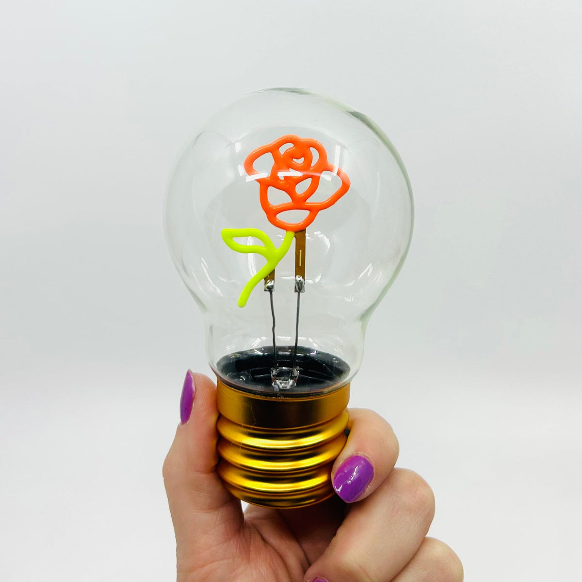 Neon Rose Lightbulb 29TONIGHT 