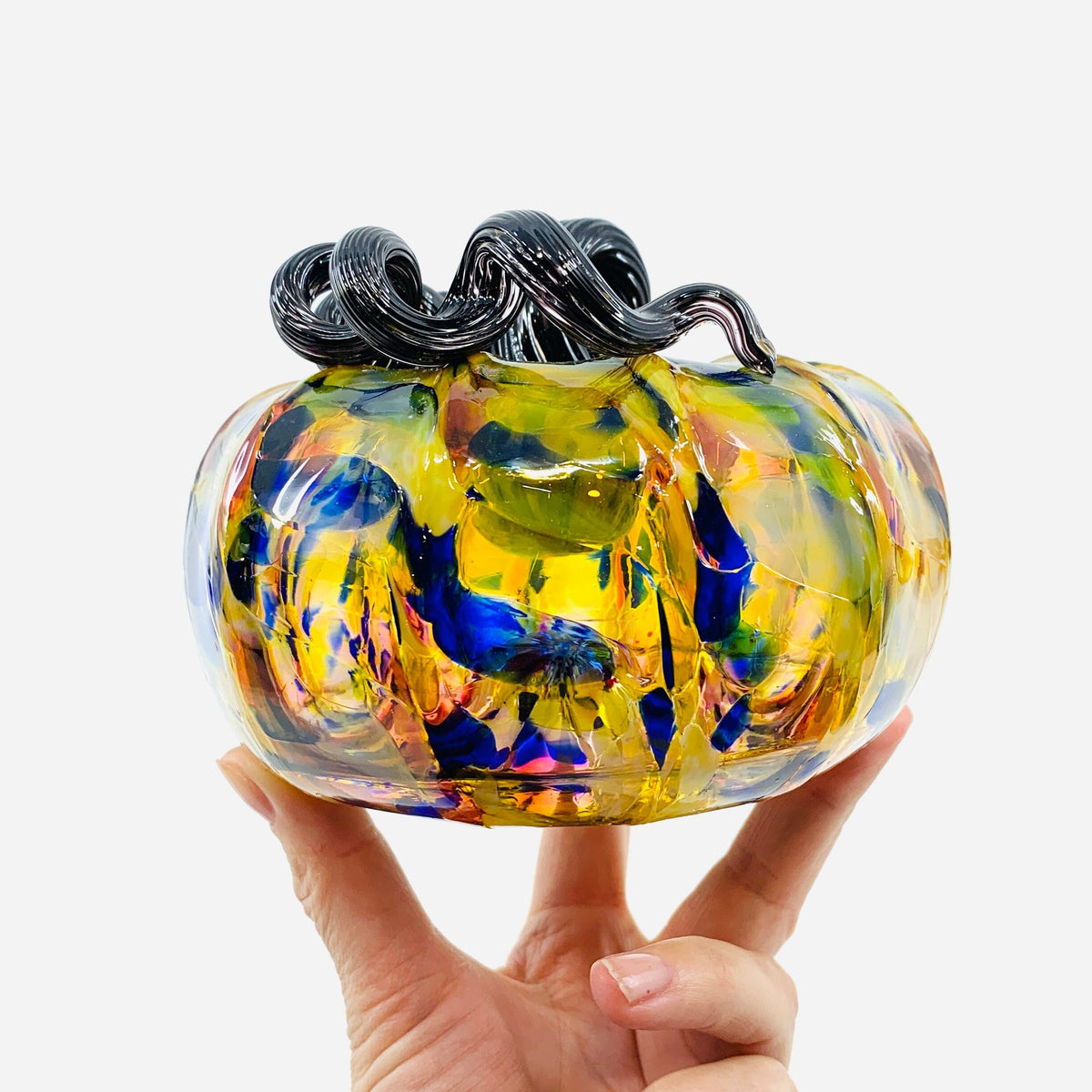 Daily Pumpkin 1250 Oops Squat Daily Pumpkin Luke Adams Glass Blowing Studio 
