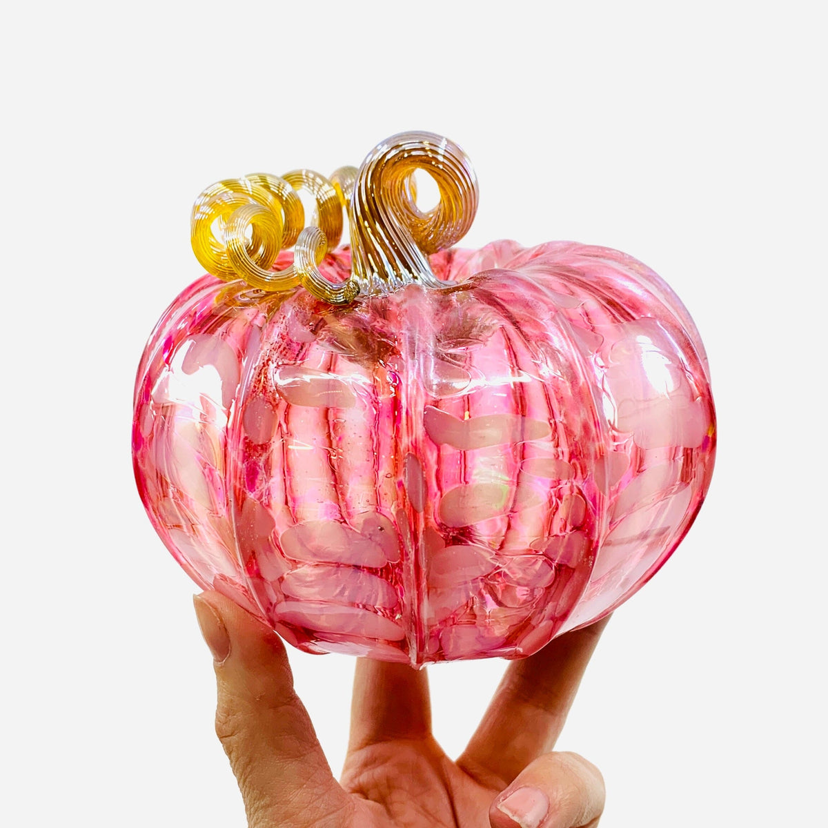 Daily Pumpkin 1227 Squat Daily Pumpkin Luke Adams Glass Blowing Studio 