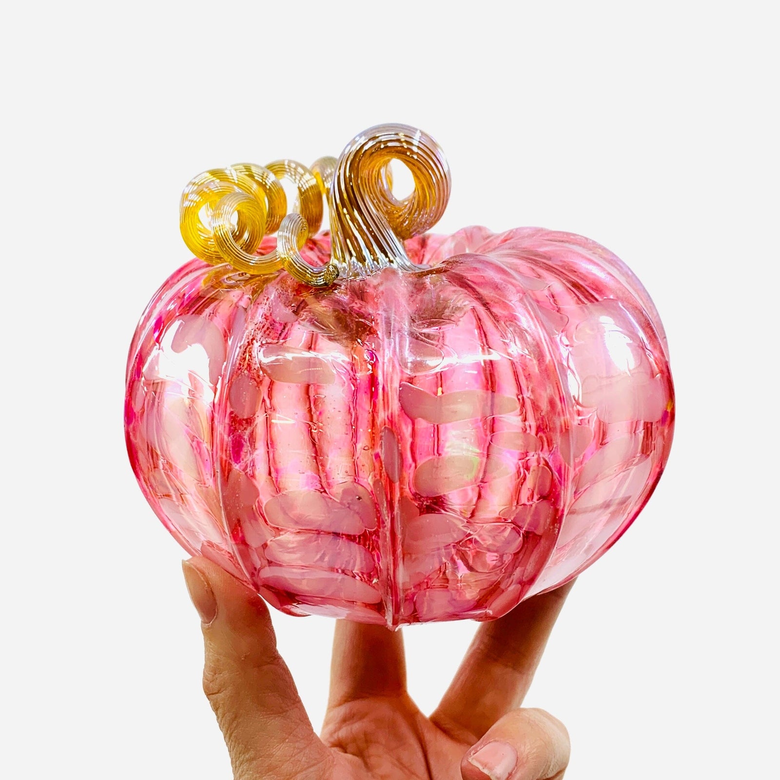 Daily Pumpkin 1227 Squat Daily Pumpkin Luke Adams Glass Blowing Studio 