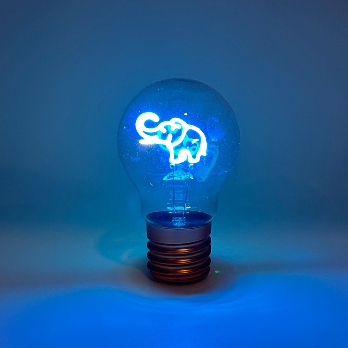 Neon Elephant Lightbulb 29TONIGHT 