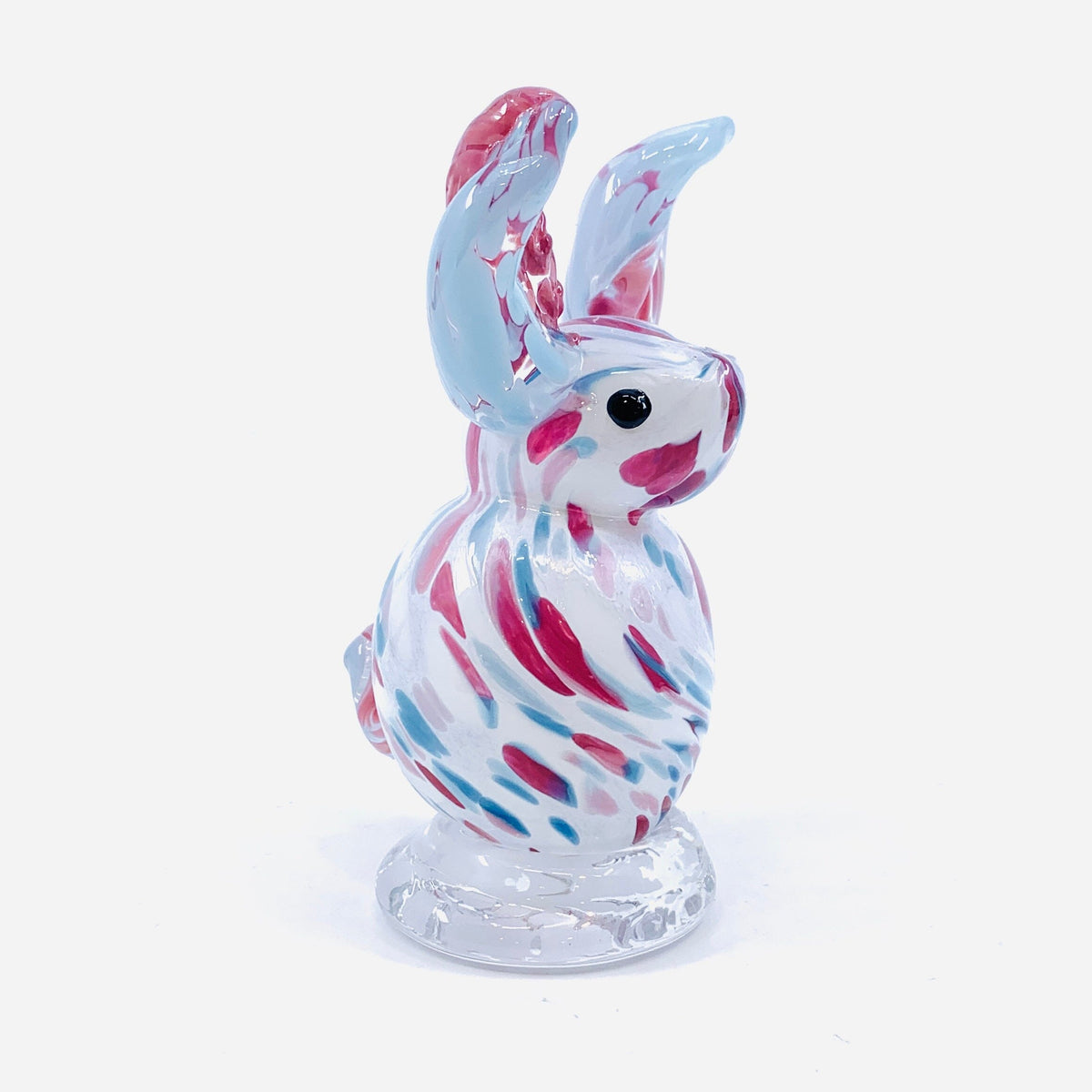 Daily Bunny 47 - Cotton Candy Gabby Luke Adams Glass Blowing Studio 