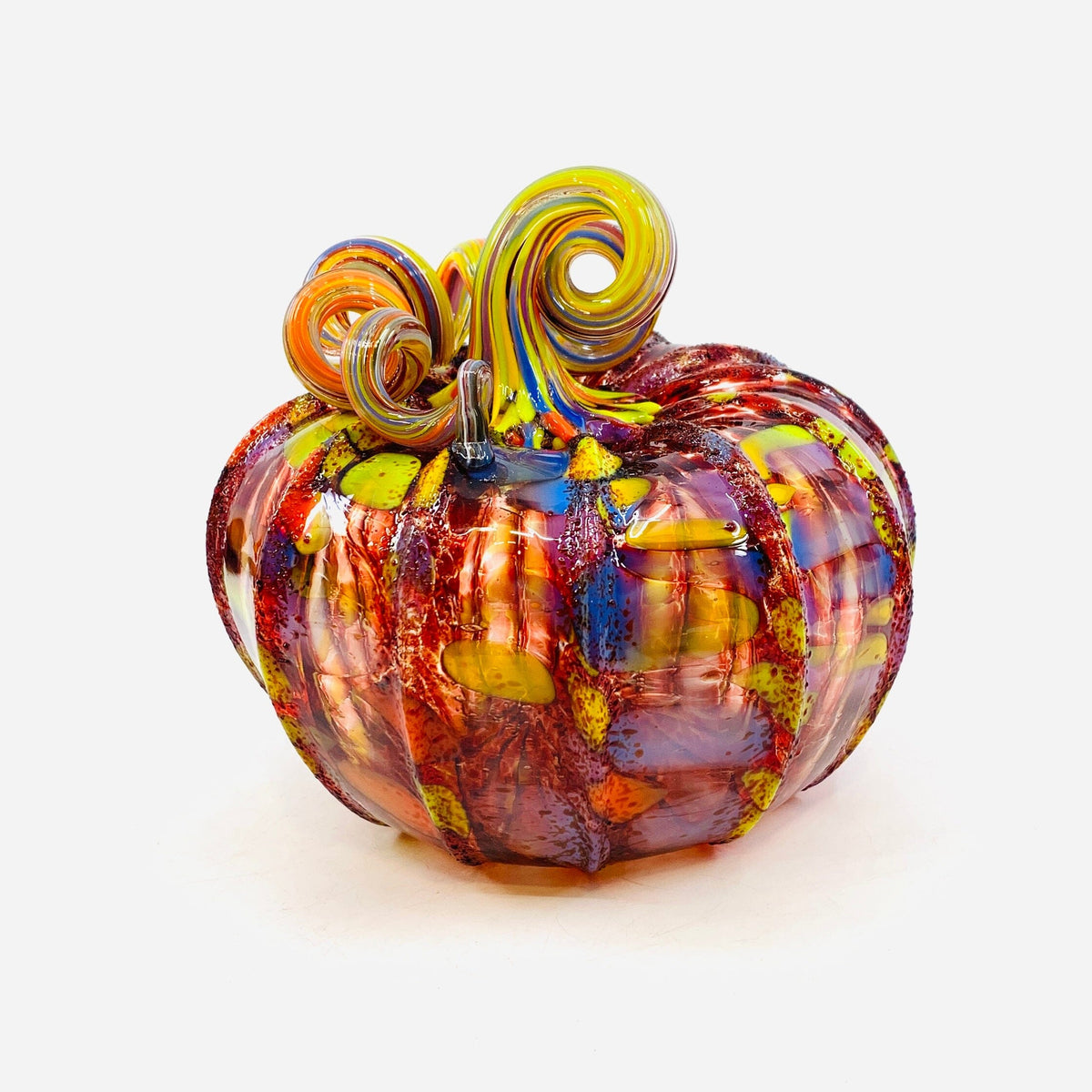 Daily Pumpkin 2039 Squat Gabby Luke Adams Glass Blowing Studio 