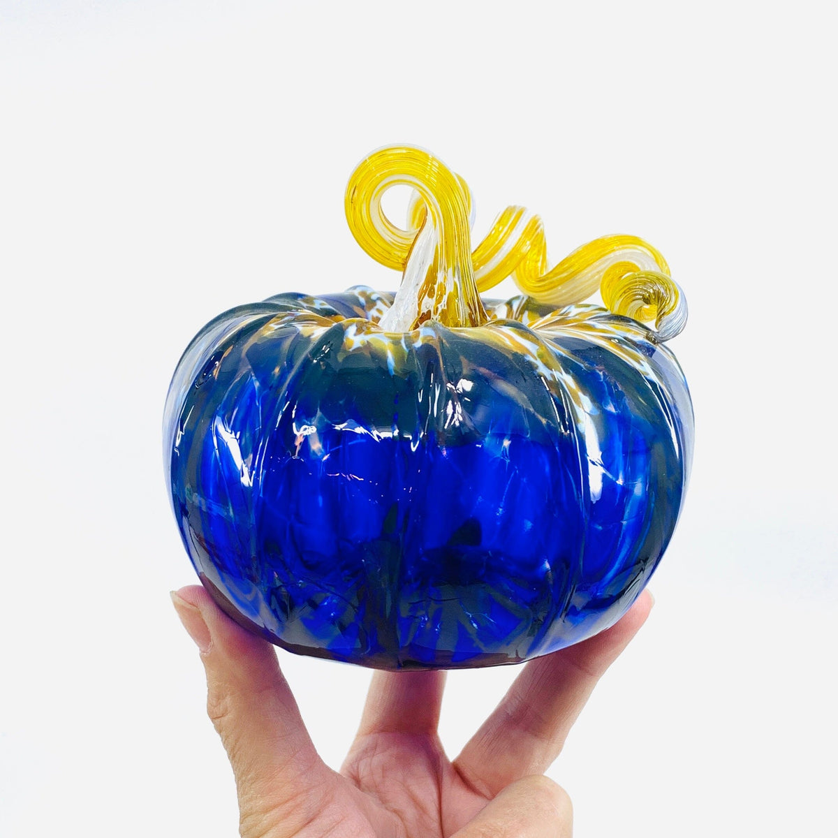 Daily Pumpkin 2528 Squat Gabby Luke Adams Glass Blowing Studio 