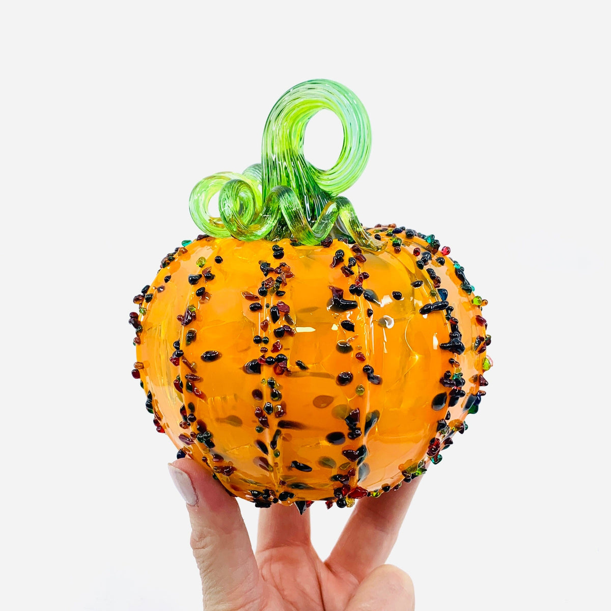 Daily Pumpkin 3760 Squat Gabby Luke Adams Glass Blowing Studio 