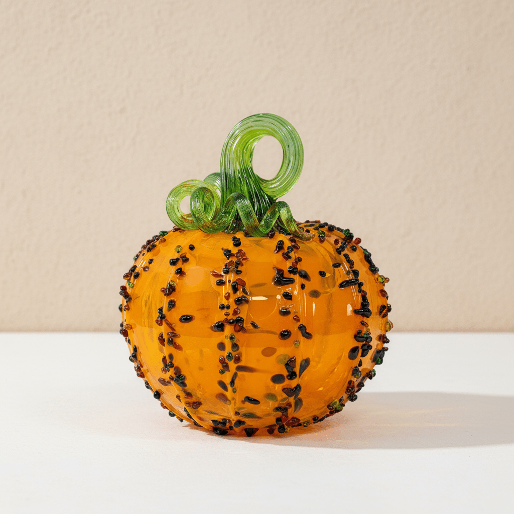 Daily Pumpkin 3760 Squat Gabby Luke Adams Glass Blowing Studio 