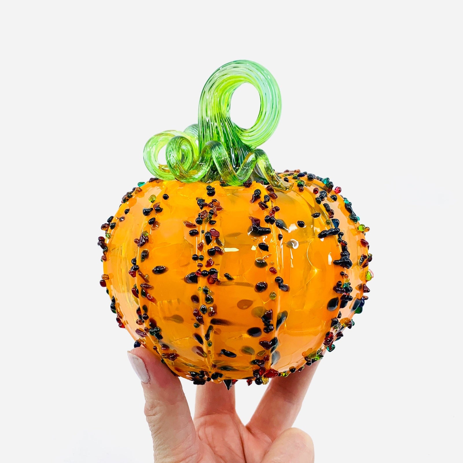 Daily Pumpkin 3760 Squat Gabby Luke Adams Glass Blowing Studio 