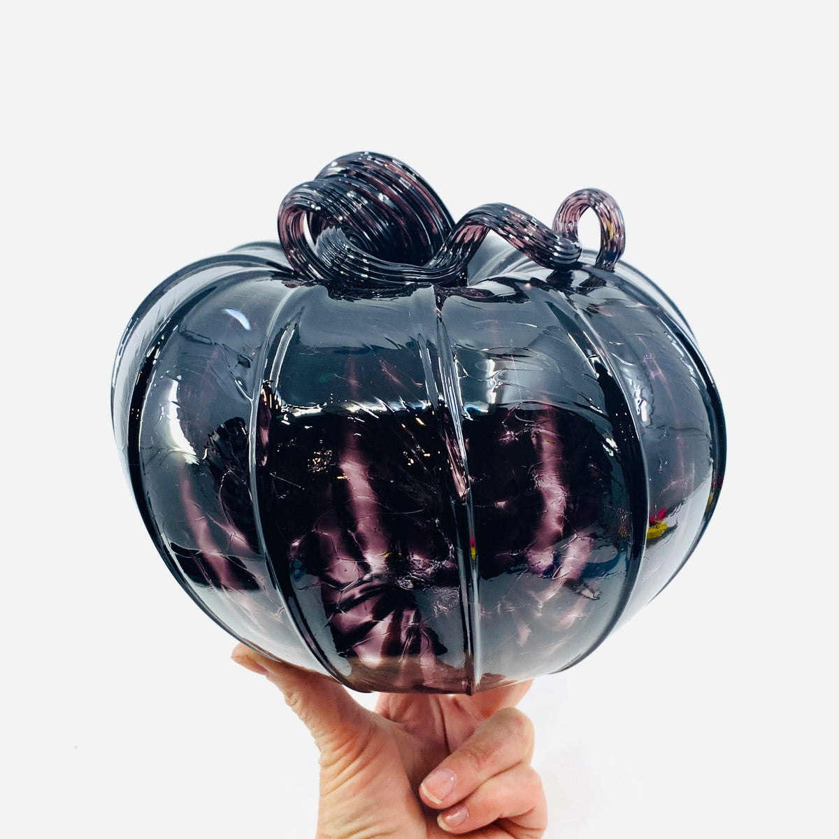 Daily Pumpkin 3280 Large Gabby Luke Adams Glass Blowing Studio 