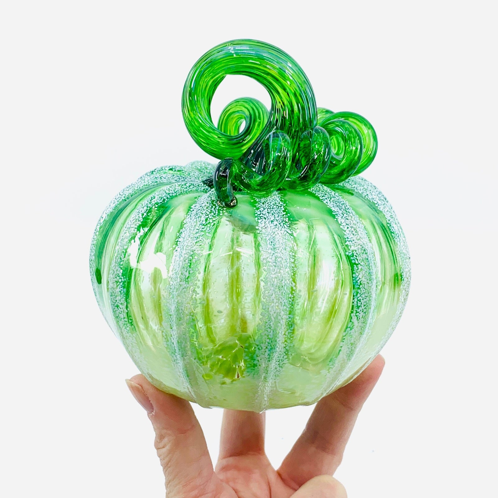 Daily Pumpkin 3810 Squat Gabby Luke Adams Glass Blowing Studio 