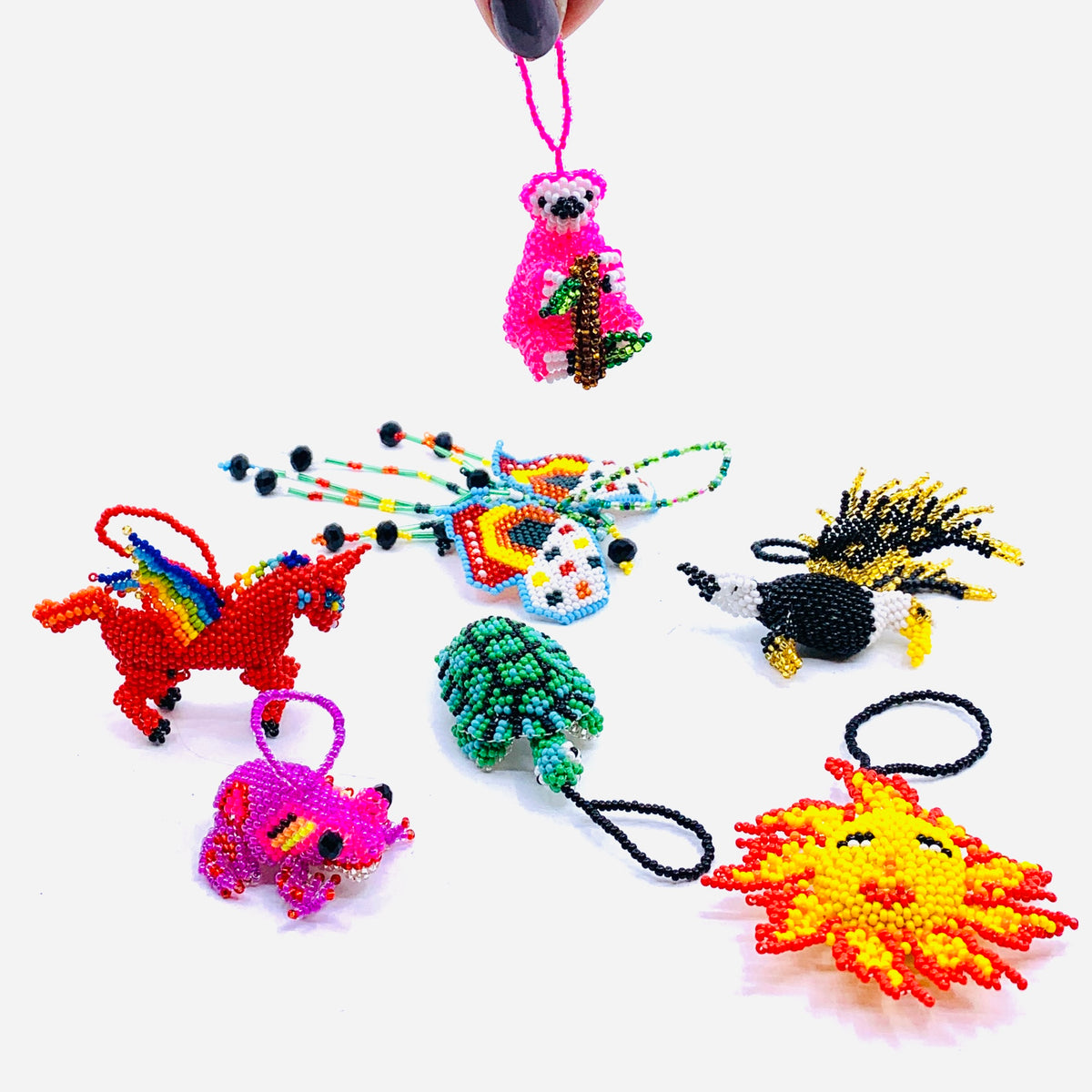 Beaded Animal Ornament, Assorted Styles