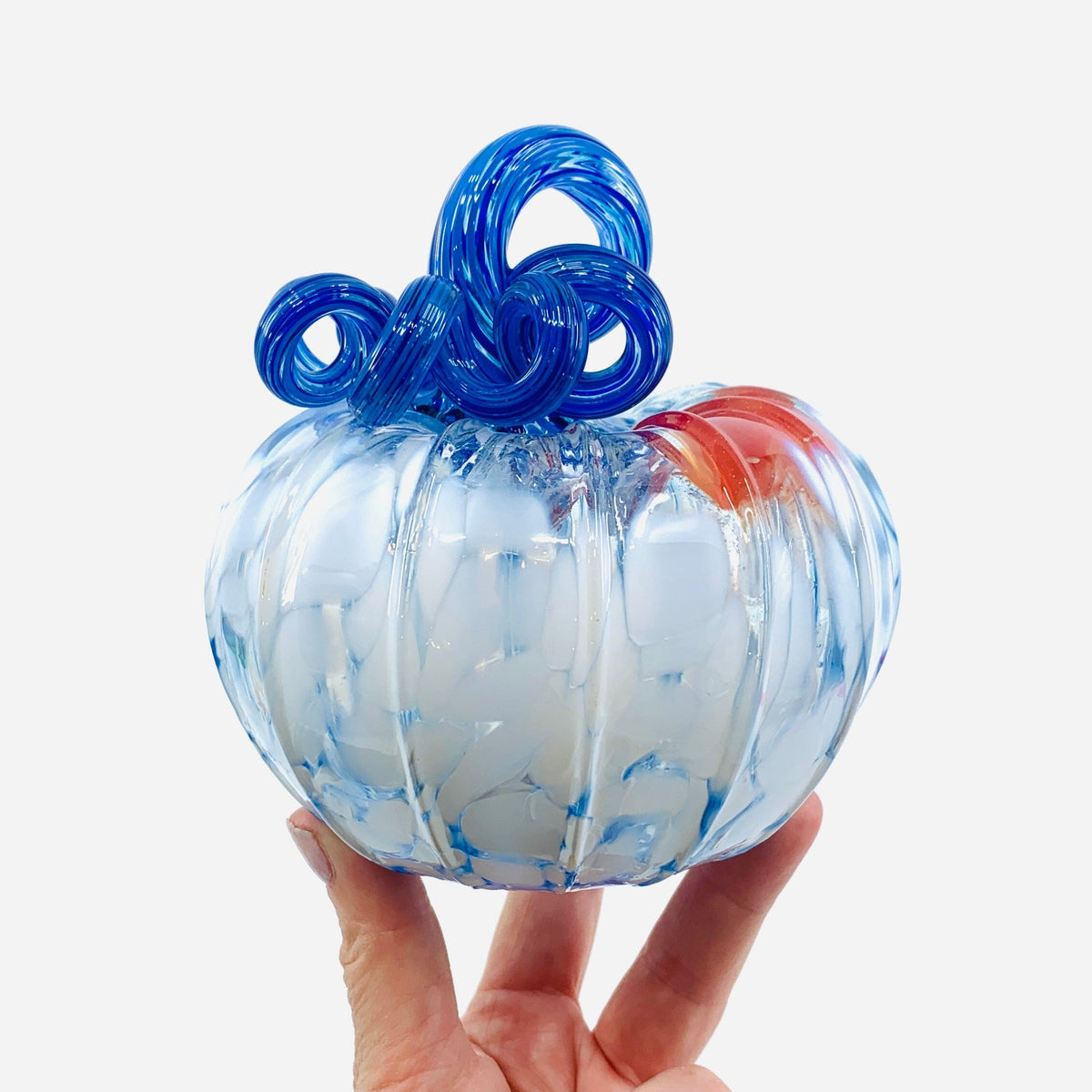 Daily Pumpkin 244 American Squat Gabby Luke Adams Glass Blowing Studio 