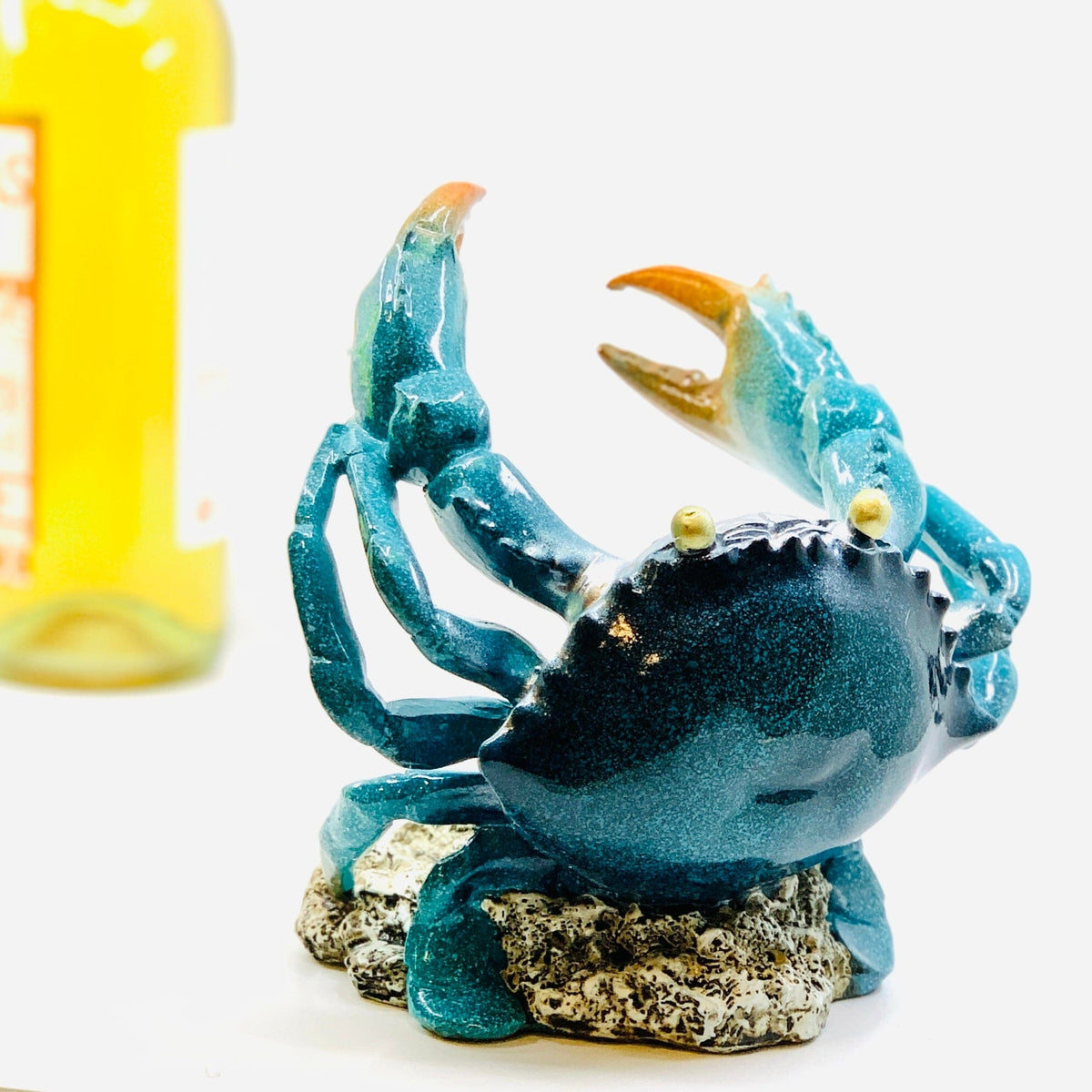 Blue Crab Wine Bottle Holder Chesapeake Bay 
