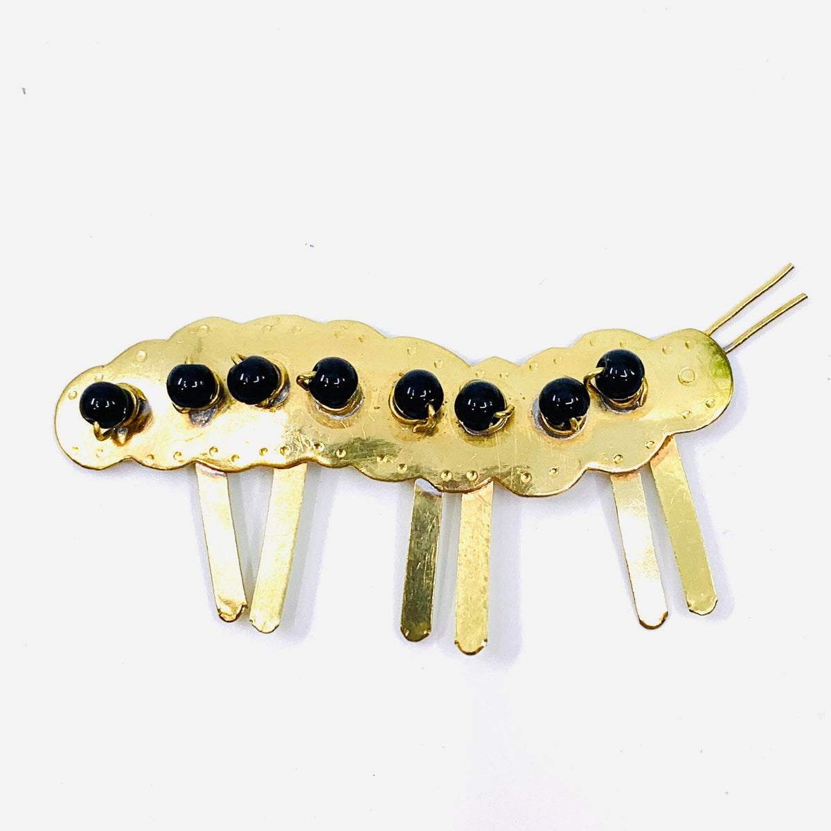 Stem Charms 14, Wiggly Caterpillar Miniature Pilgrim Imports 