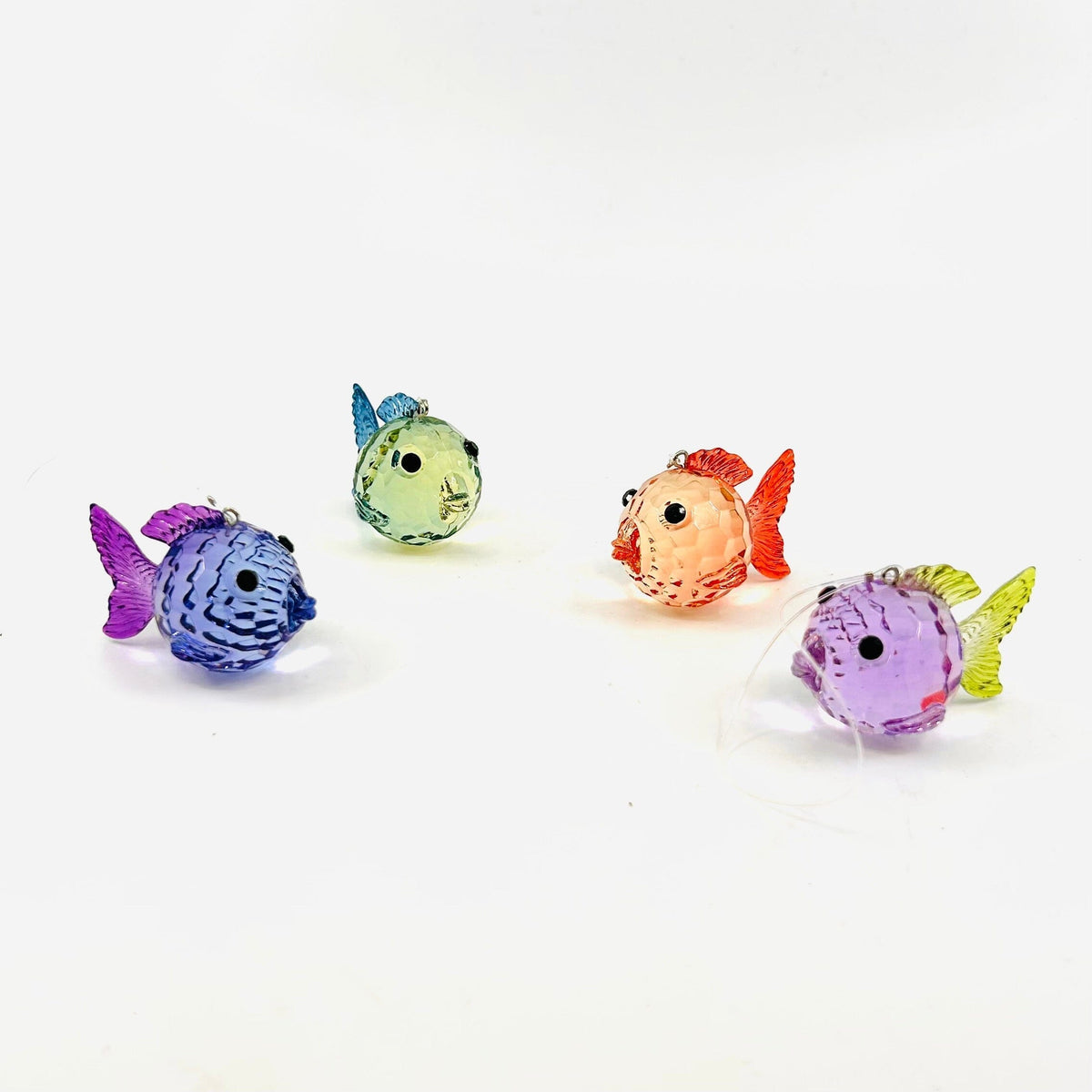 Crystal Acrylic Fish Ornament, Green Ornament GANZ 