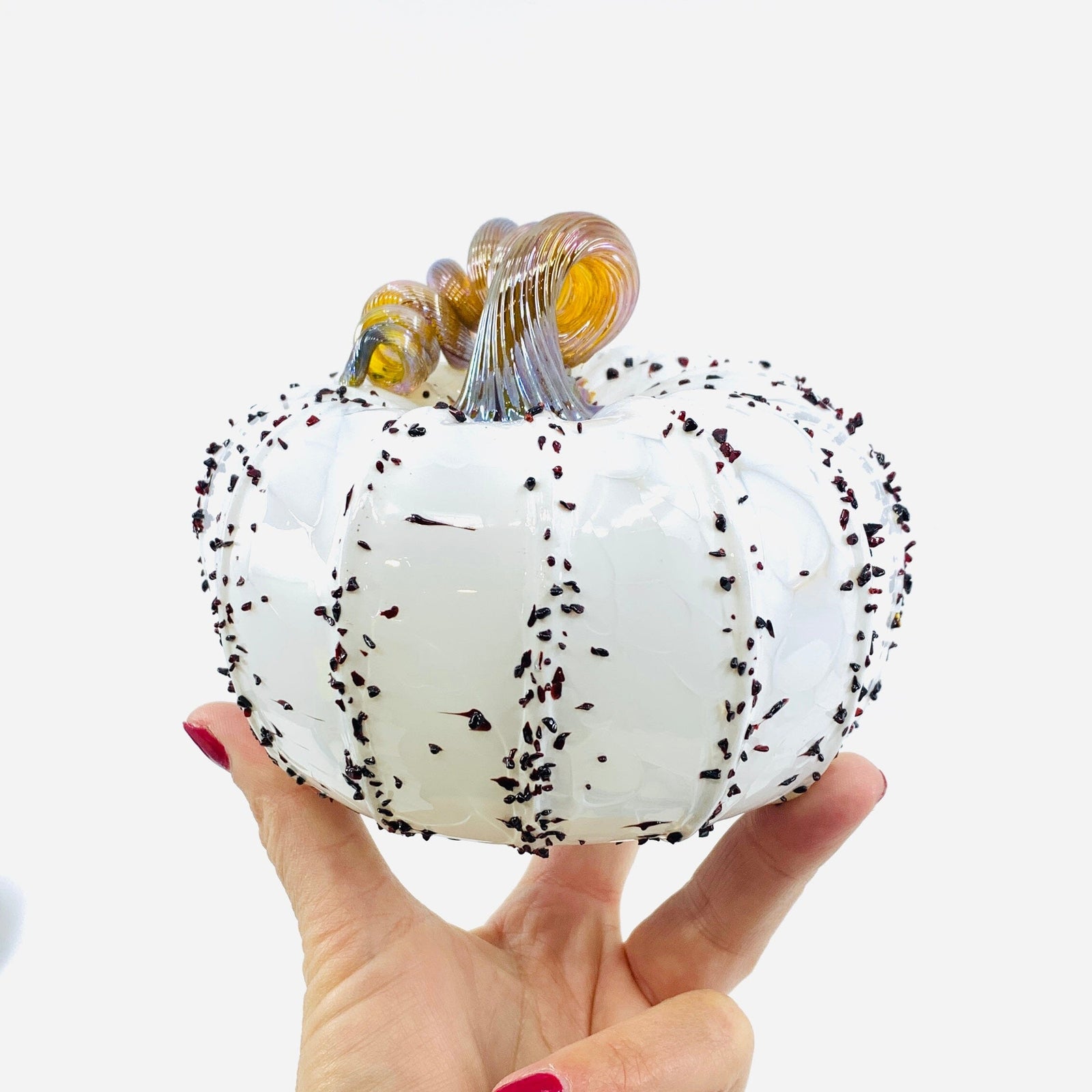 Daily Pumpkin 1992 Squat Gabby Luke Adams Glass Blowing Studio 