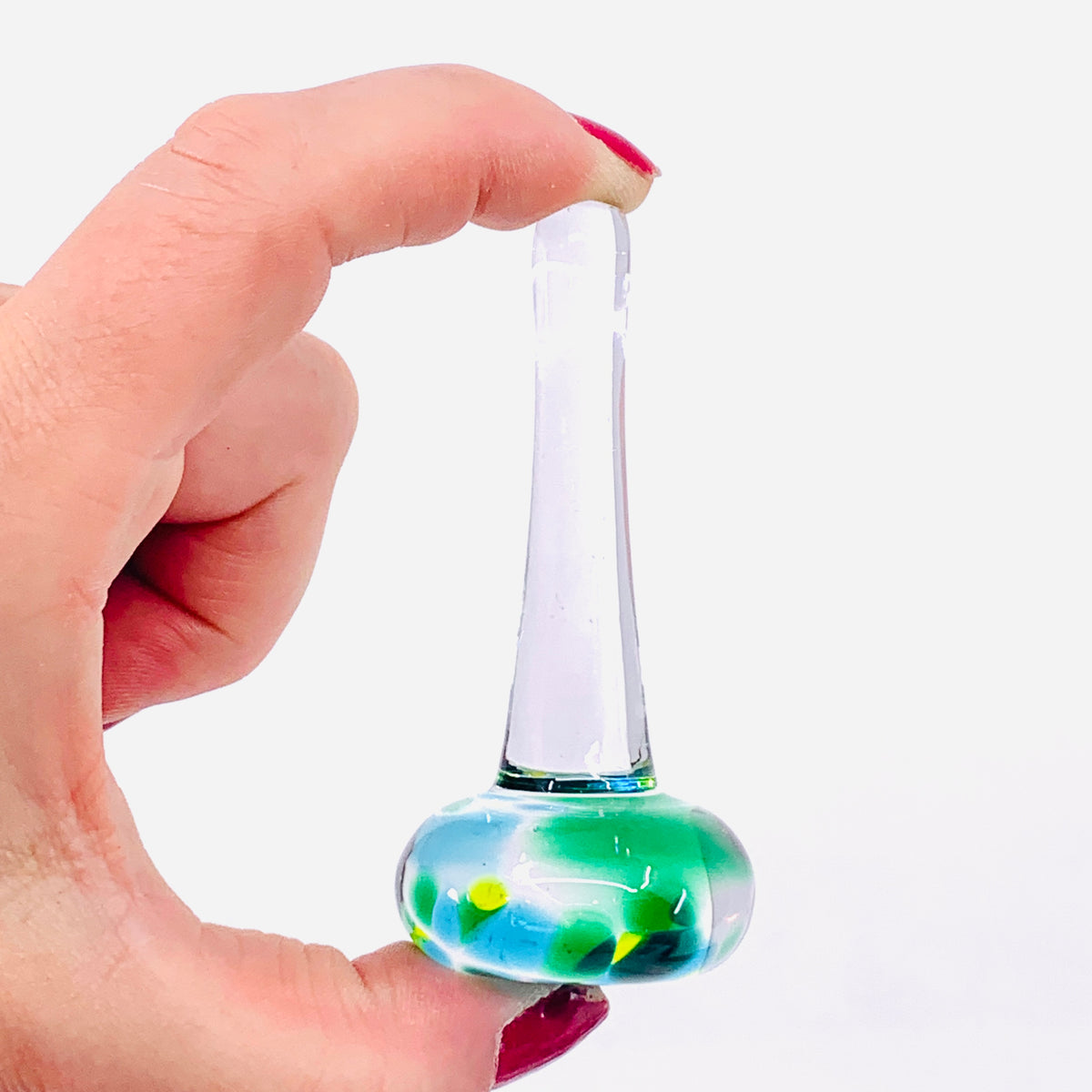 Artisan Glass Ring Holder, 15 Confetti