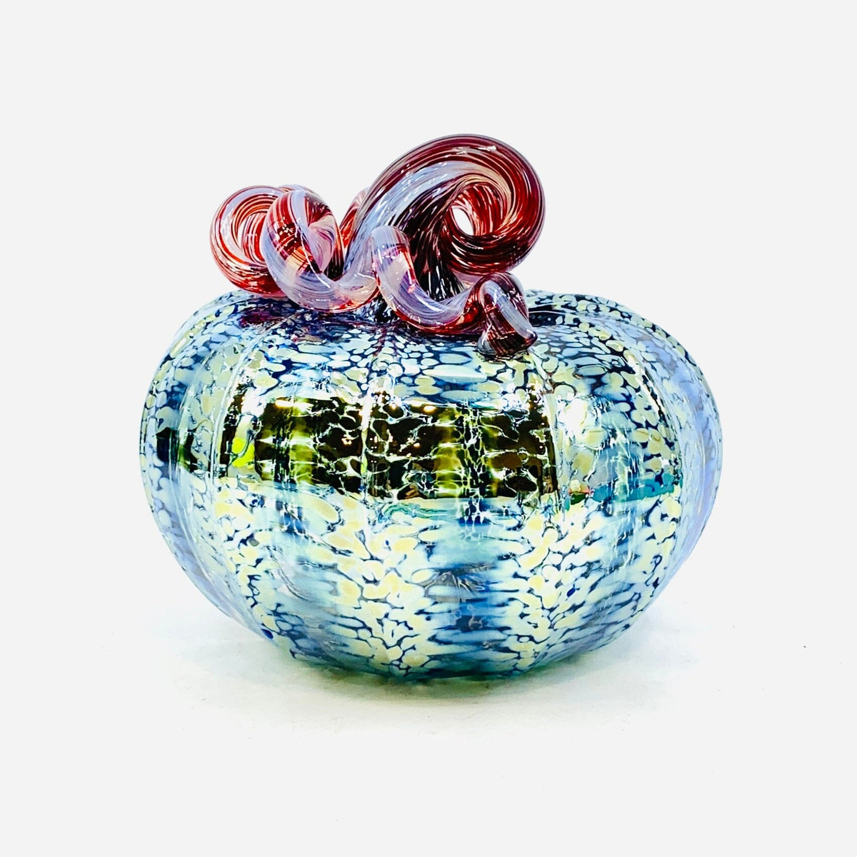 Daily Pumpkin 2024 Mirror Squat Gabby Luke Adams Glass Blowing Studio 