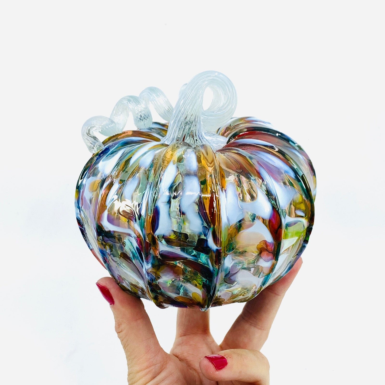 Daily Pumpkin 1813 Squat Gabby Luke Adams Glass Blowing Studio 