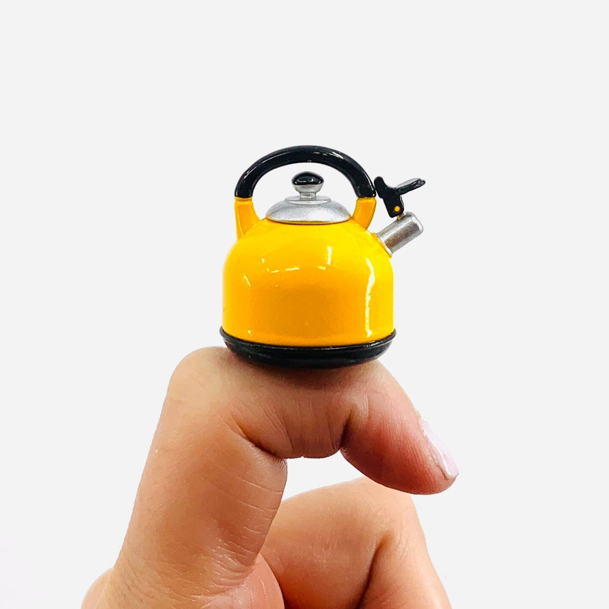 Miniature Kettle, Yellow Miniature - 