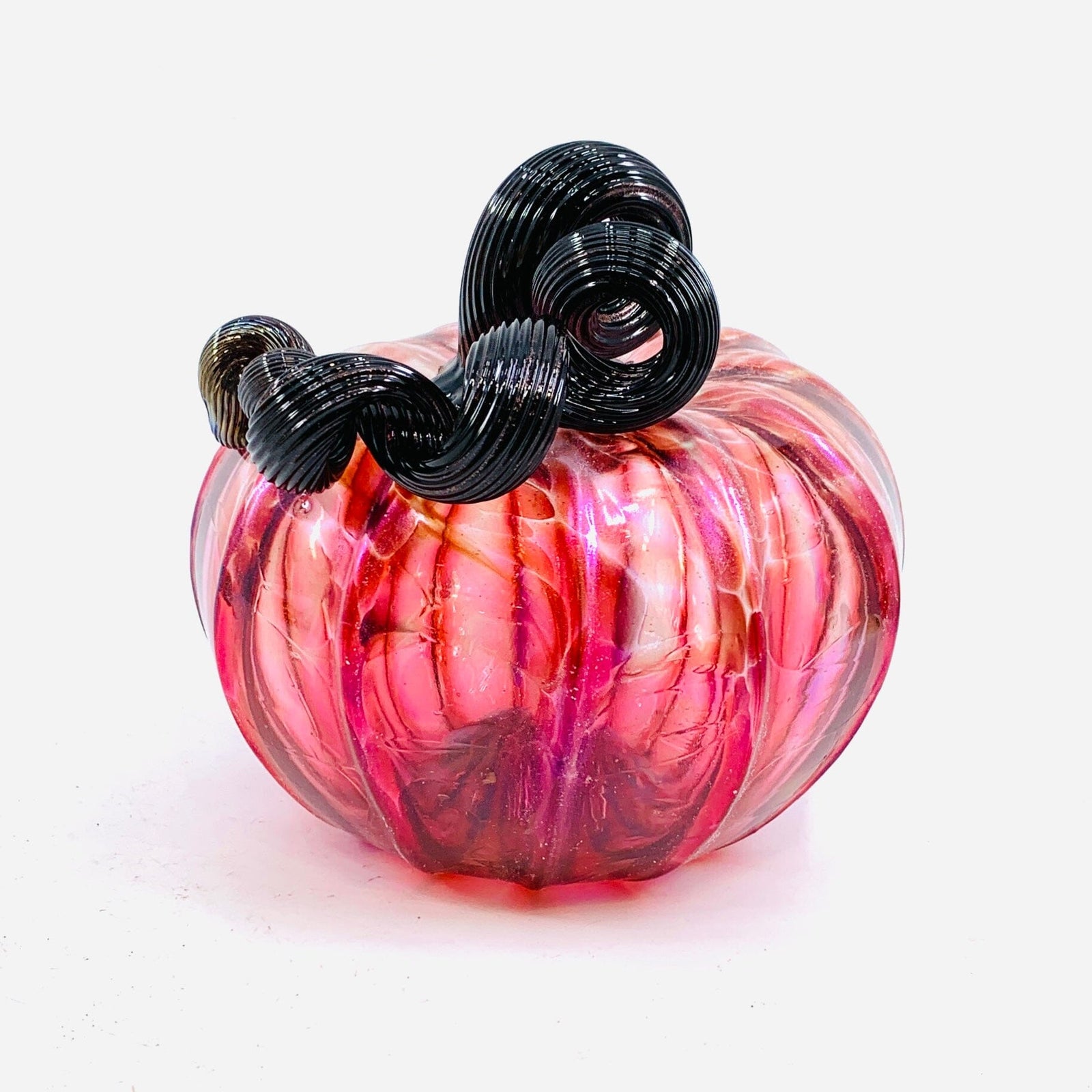Daily Pumpkin 1225 Shimmer Squat Daily Pumpkin Luke Adams Glass Blowing Studio 