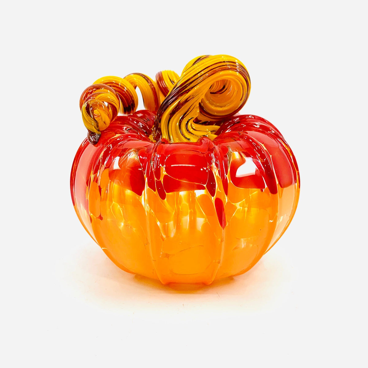 Daily Pumpkin 3100 Fall Squat Gabby Luke Adams Glass Blowing Studio 