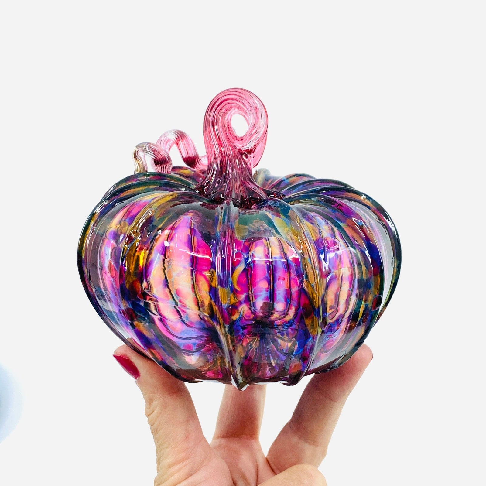 Daily Pumpkin 1808 Squat Gabby Luke Adams Glass Blowing Studio 