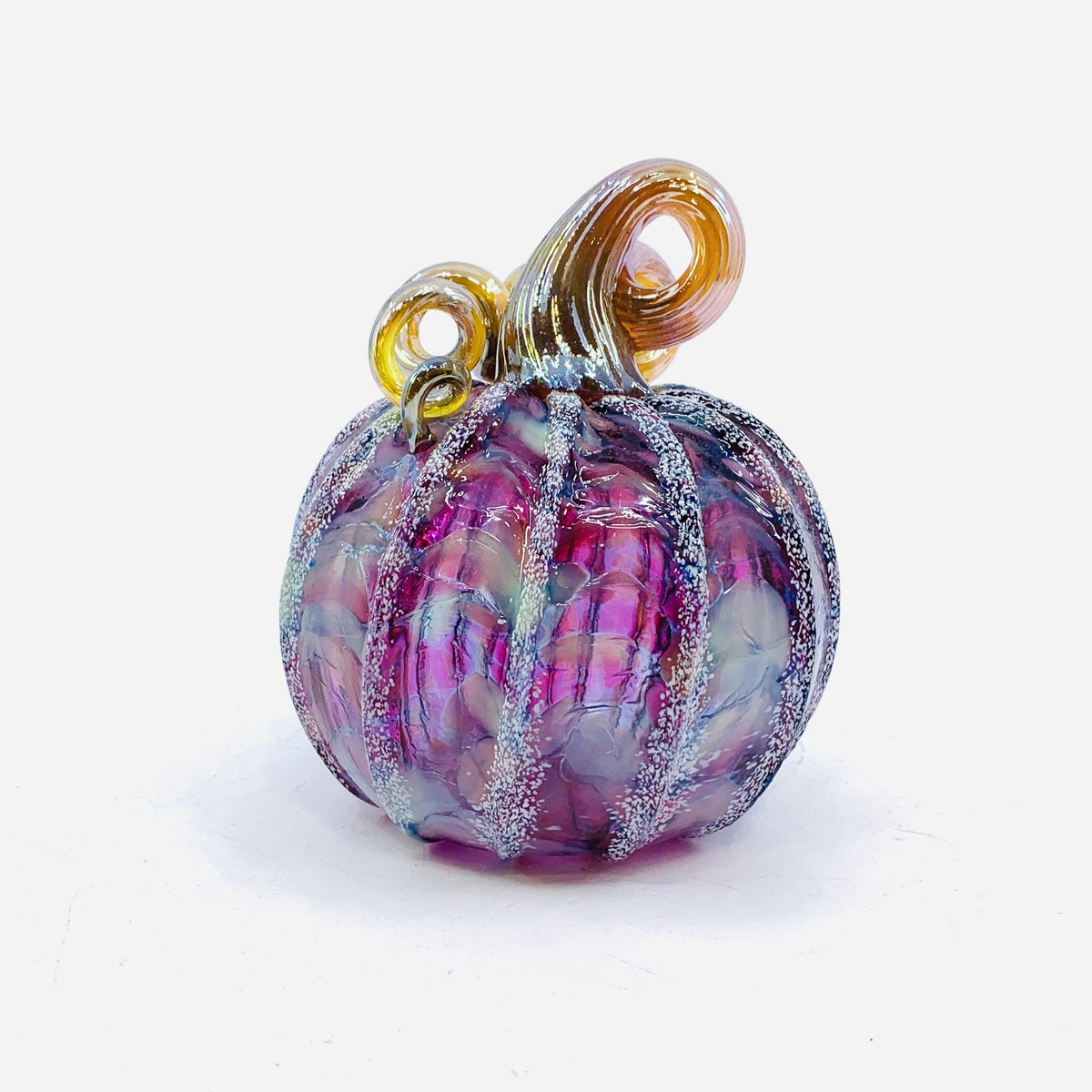 Daily Pumpkin 1569 Oops Mini Gabby Luke Adams Glass Blowing Studio 