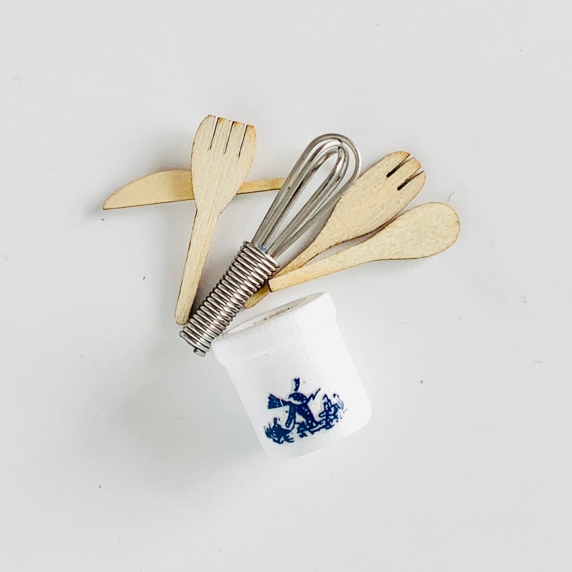 Tiniest Kitchen Utensil Crock Set Miniature - 