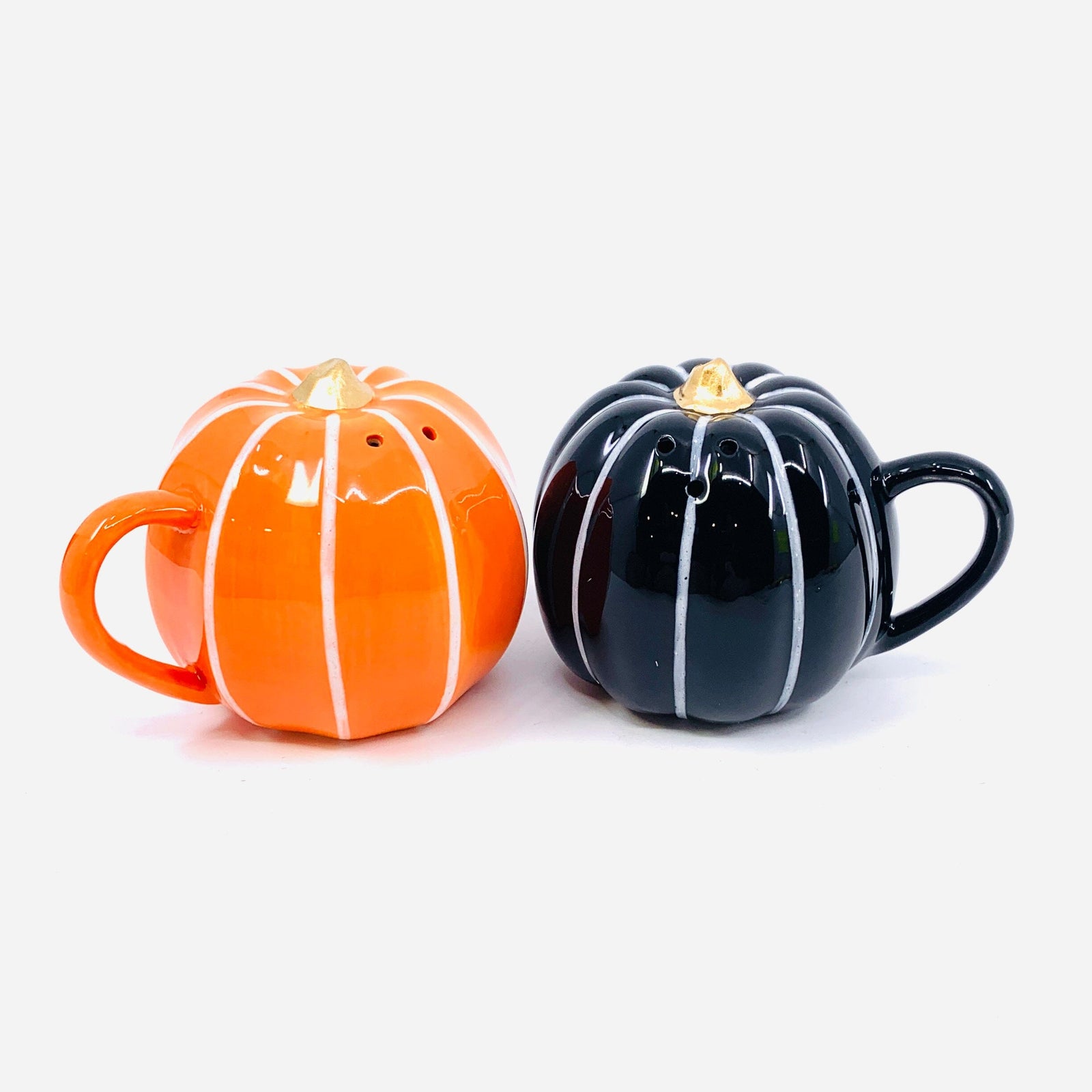 Pumpkin Mug Salt and Pepper Shakers COSMOS 