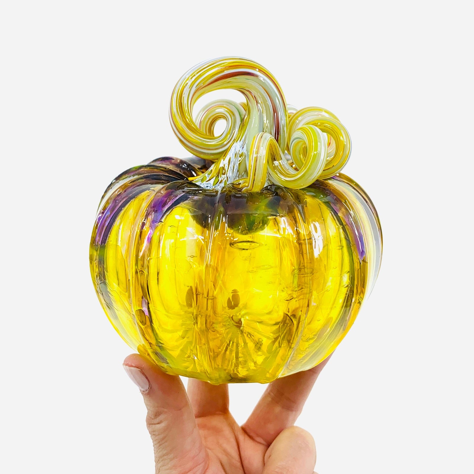 Daily Pumpkin 805 Squat Gabby Luke Adams Glass Blowing Studio 