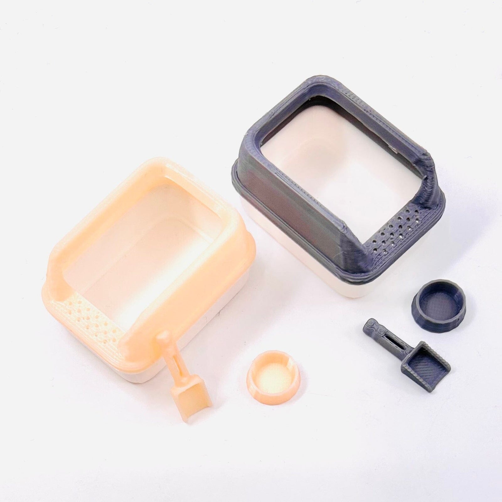 Miniature Cat Litter Box, Blush Miniature Alex 