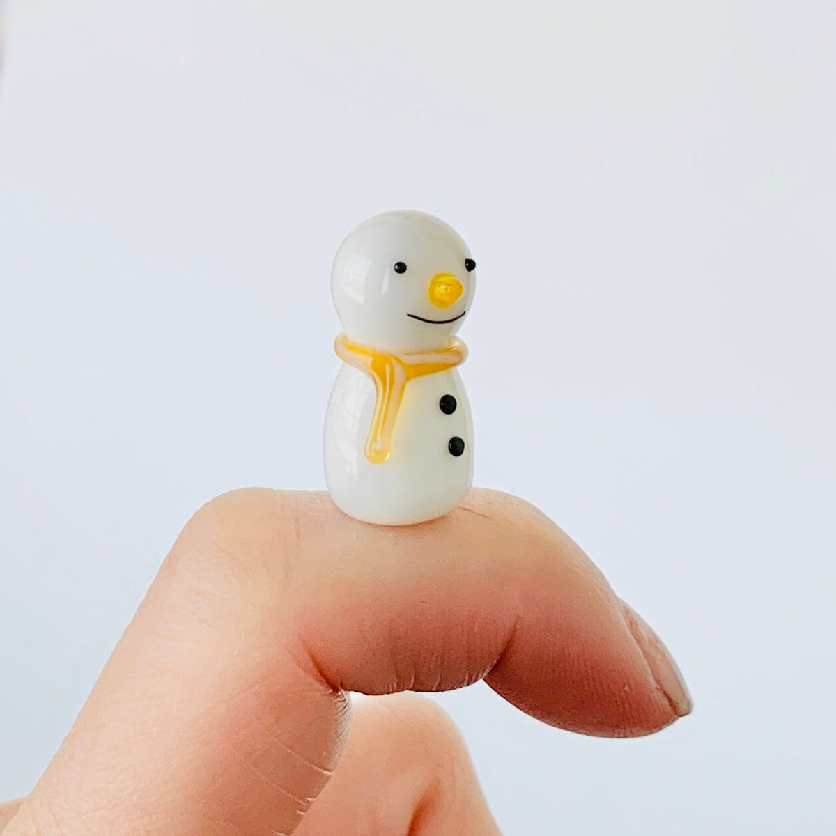 Snowman Wishes PT-125 Miniature GANZ Yellow 