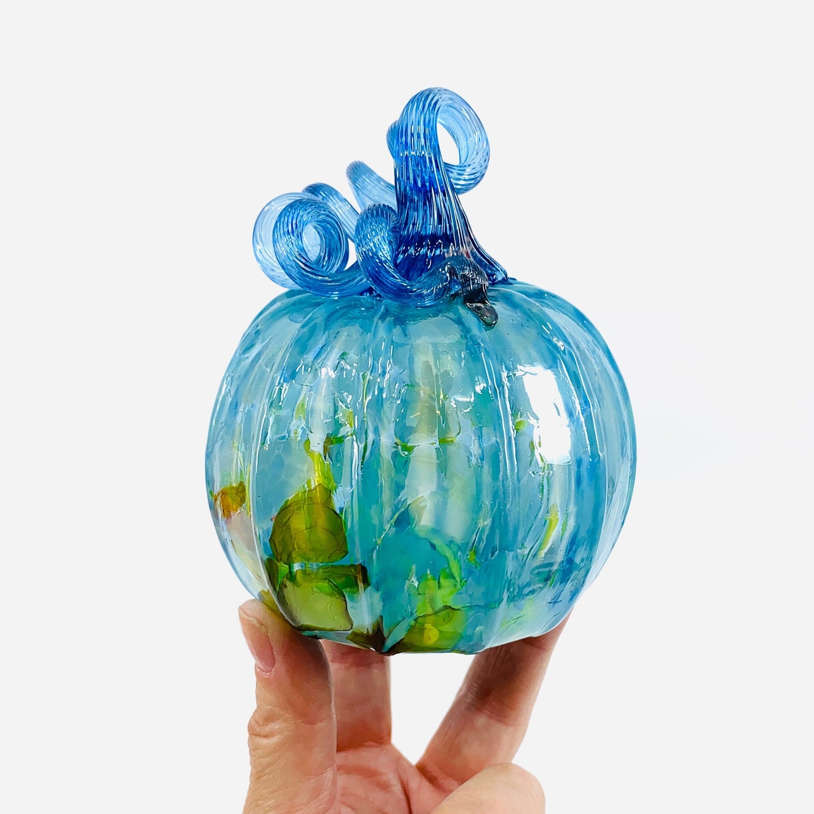 Daily Pumpkin 1695 Mini Gabby Luke Adams Glass Blowing Studio 