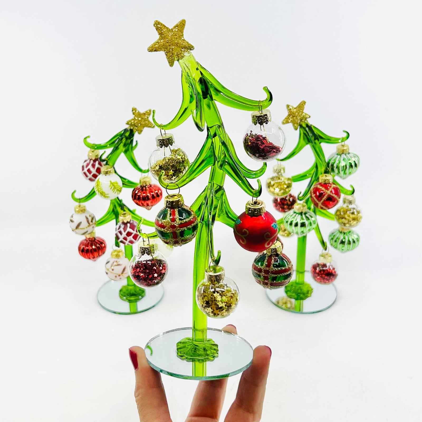 Tipsy Christmas Tree 16 Decor GANZ 