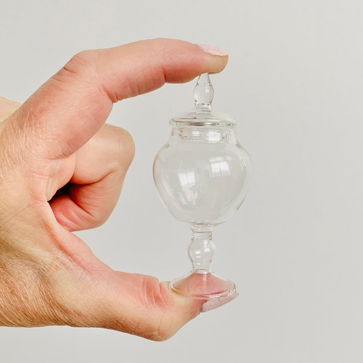 Tiniest Glass Apothecary Jar Miniature Alex 