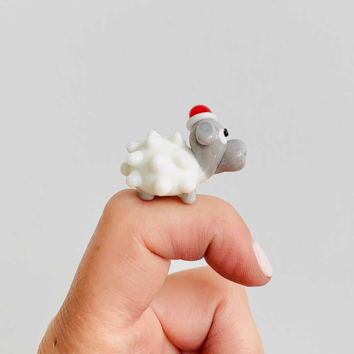Tiny Santa Sheep