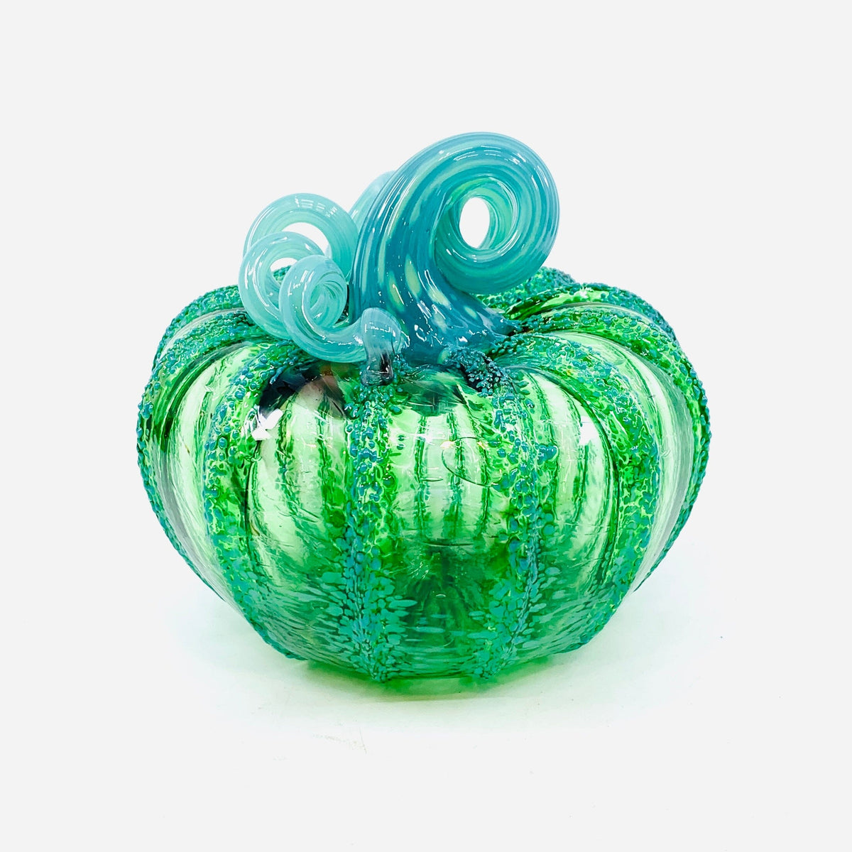 Daily Pumpkin 1068 Holiday Squat Gabby Luke Adams Glass Blowing Studio 